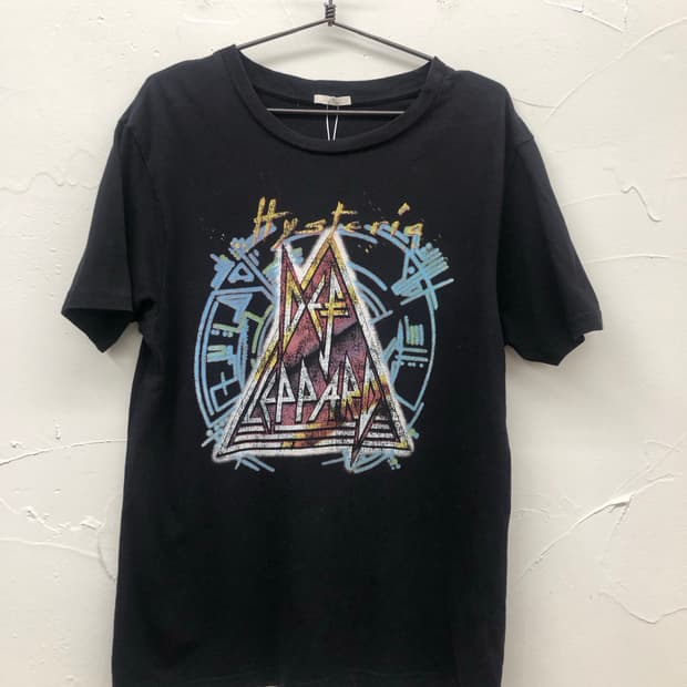 gu x def leppard 밴드티