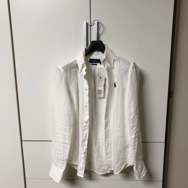폴로 린넨셔츠 릴릭스핏xxs 여성