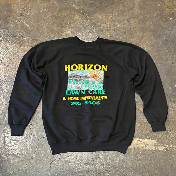 8~90s Hanes 헤인즈 프린팅 스웻셔츠 맨투맨 L