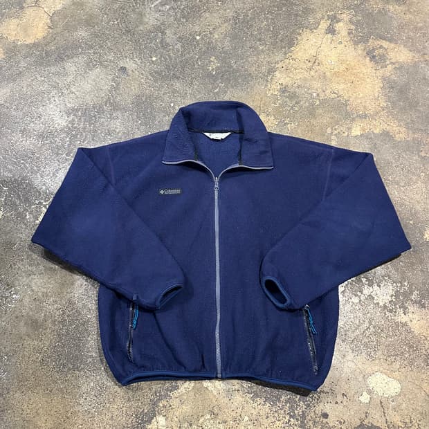 빈티지 90s  컬럼비아 플리스 