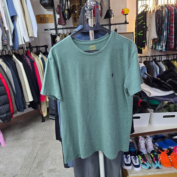 폴로랄프로렌 그린 반팔 티셔츠 (1241)