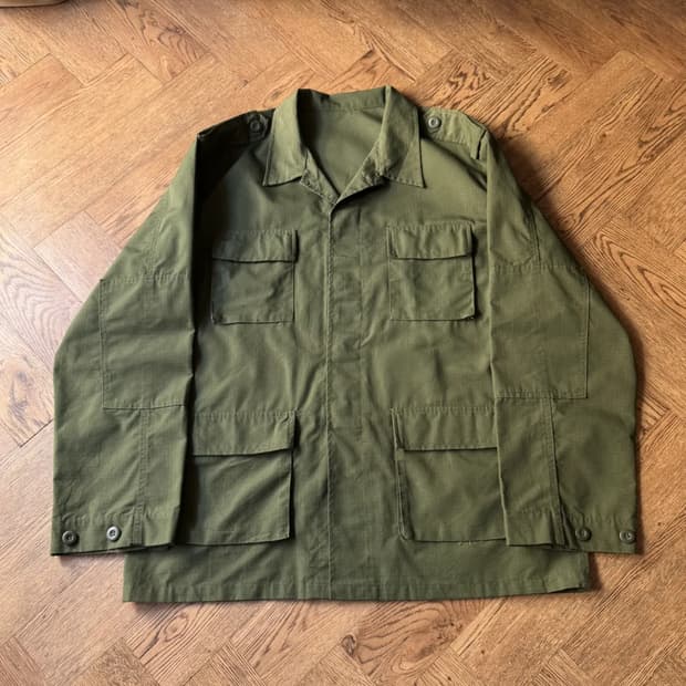 [L]오리지널 U.S ARMY 올리브그린 립스탑 BDU 필드 자켓