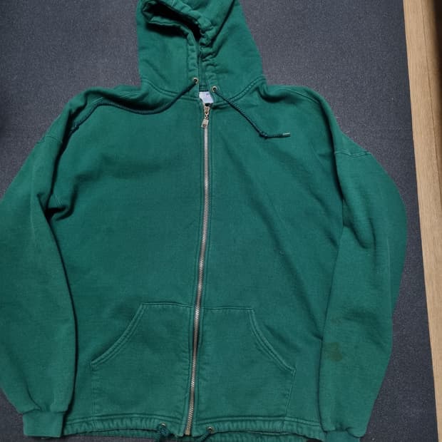 러셀 그린 후드집업 usa