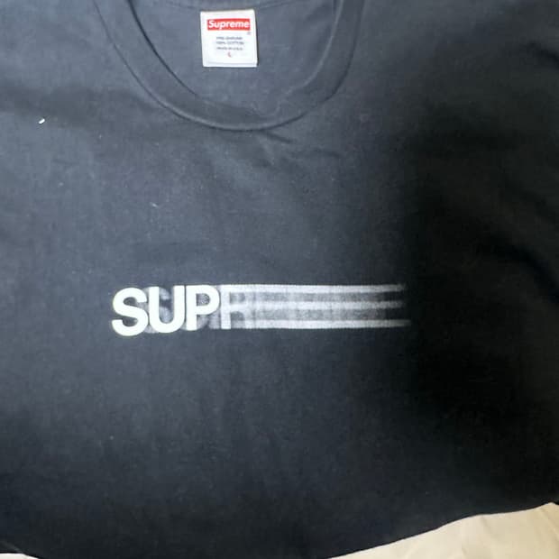 슈프림 반팔 L