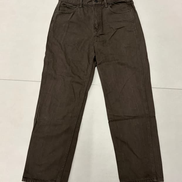 유니클로 브라운 팬츠