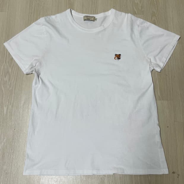 메종키츠네 폭스 헤드 반팔 티셔츠 