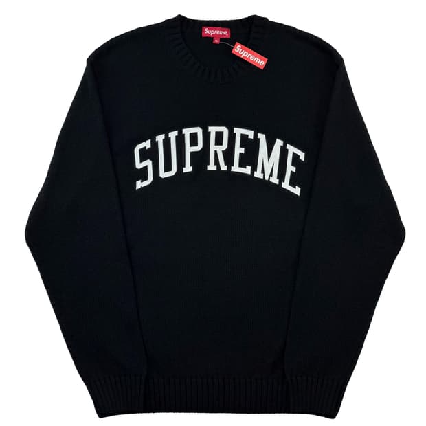 슈프림 태클 트윌 스웨터 블랙 (새상품)