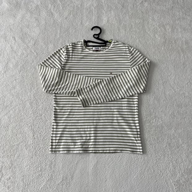 M 타미힐피거 스트라이프 롱슬리브 긴팔 95