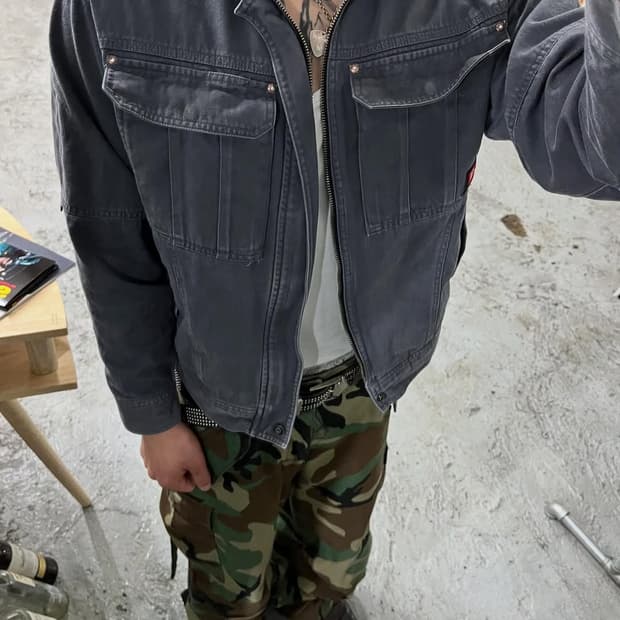 Burtle faded work jacket