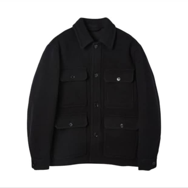 르메르 울 카반 헌팅 자켓 48size 시착상품