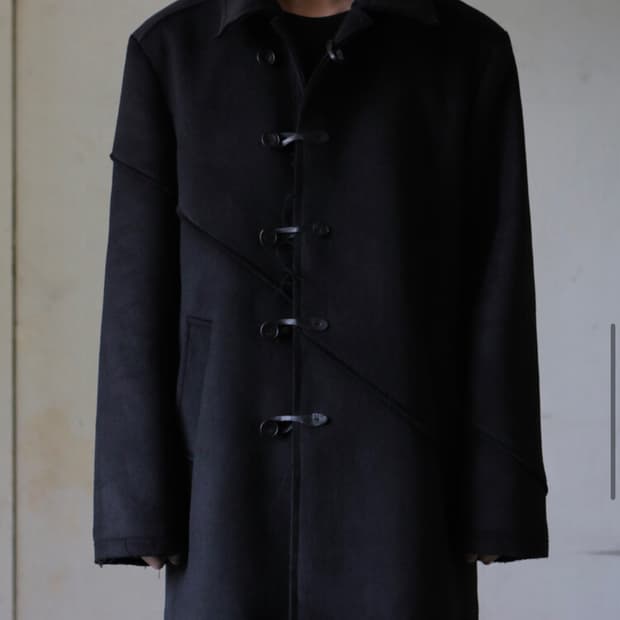자바워키 O24CB- Bias Cashmere Coat