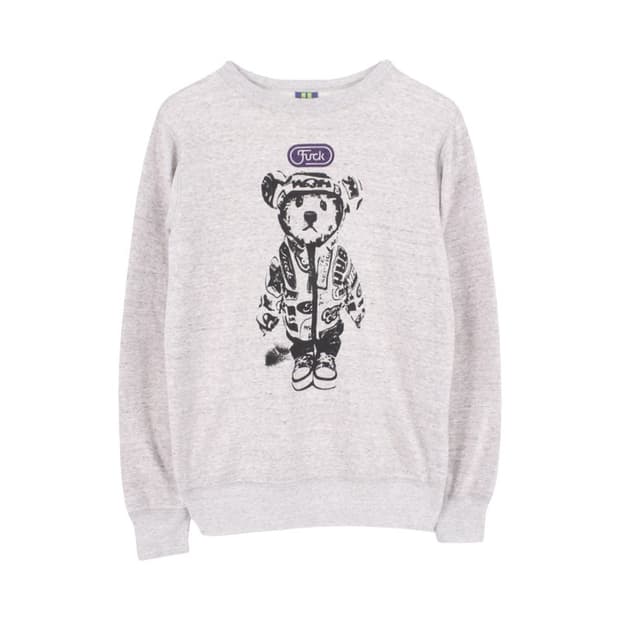 히스테릭 글래머 (WOMEN - F) 코튼 폴리 그래픽 맨투맨