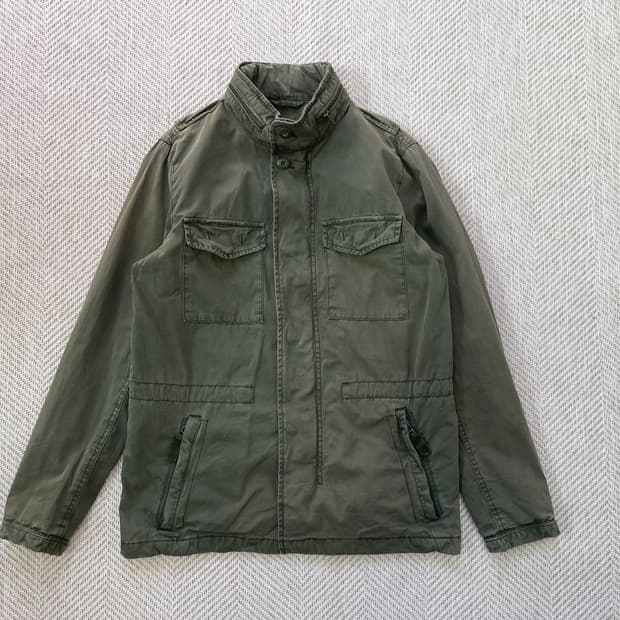 빈티지 올드 갭 사파리 필드 자켓 