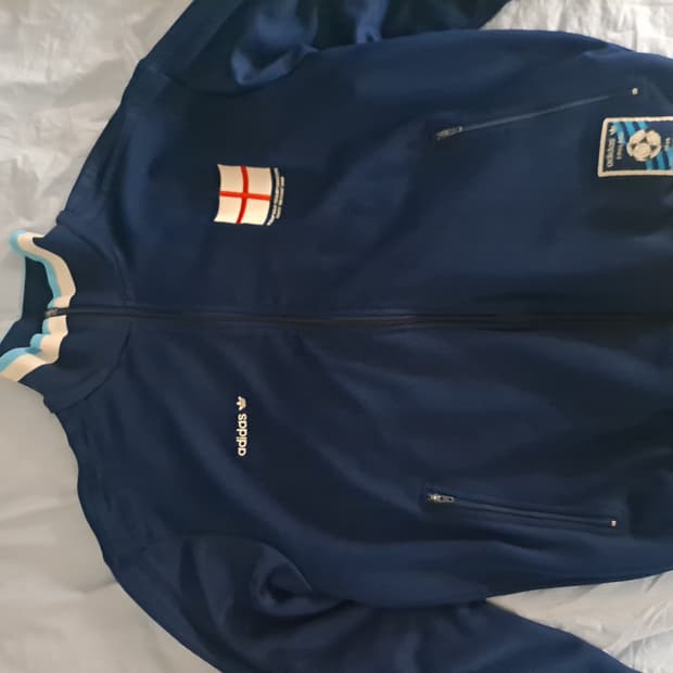 아디다스 잉글랜드 1998 트랙탑 져지