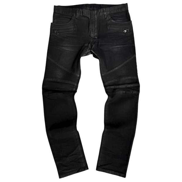 15AW Waxed Biker Jeans 