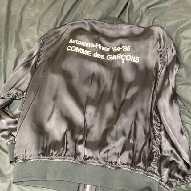 CDG '84-85 스태프 블루종 자켓