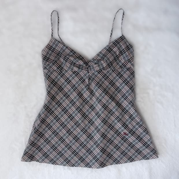 Burberry 버버리 블루라벨 갸루깔 모리걸 하구미 스즈코 나시