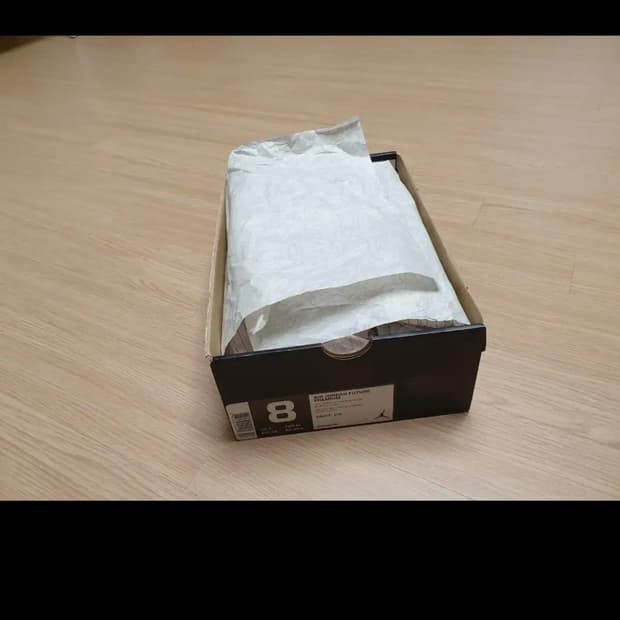 조던퓨처 레더 브라운 260사이즈 새상품