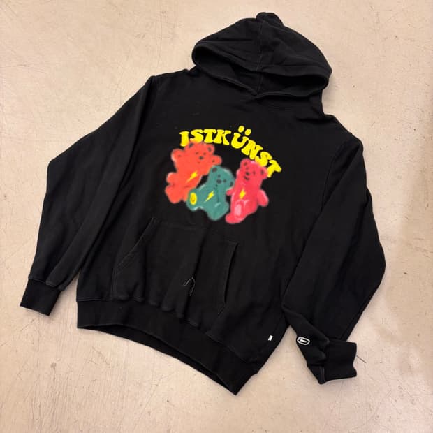 이스트쿤스트 베어 빅로고 후드티