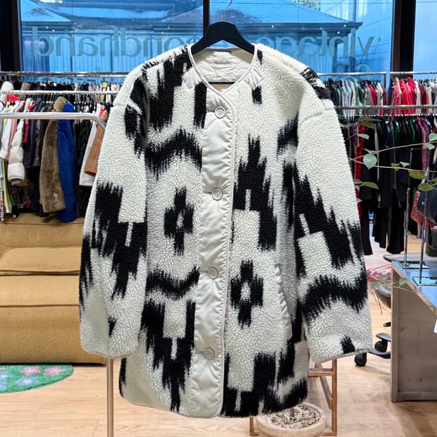 이자벨마랑 리버서블 하이메마 테디 플리스 자켓 