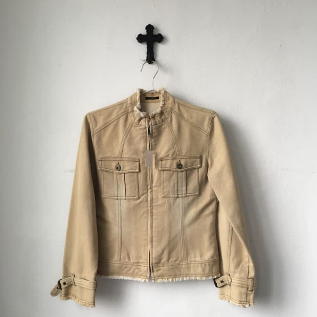 High neck cotton jacket