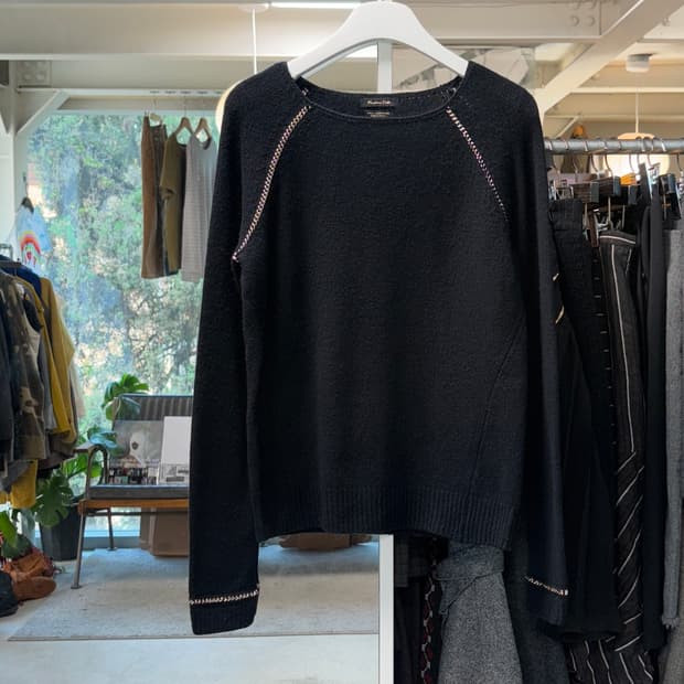 마시모 두띠 체인 니트