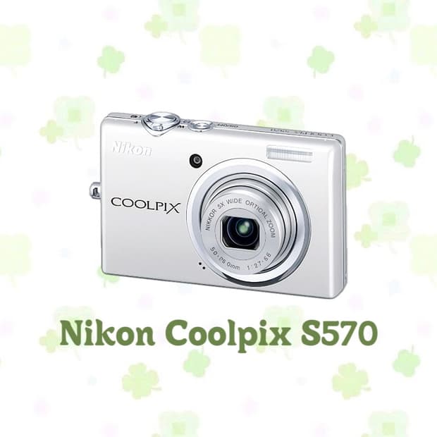 [*입문!💖/작례⭕️] 니콘 쿨픽스 S570 빈티지 디지털 카메라 디카