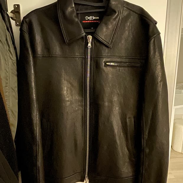 [도프제이슨] 프리미엄 램스킨 베지터블 싱글 자켓 M