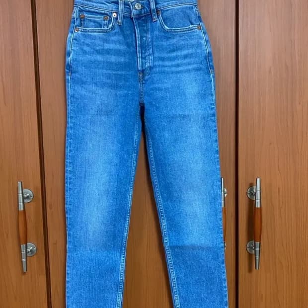 [RE/DONE] 리던 90S 하이라이즈 앵클 크롭진 25사이즈