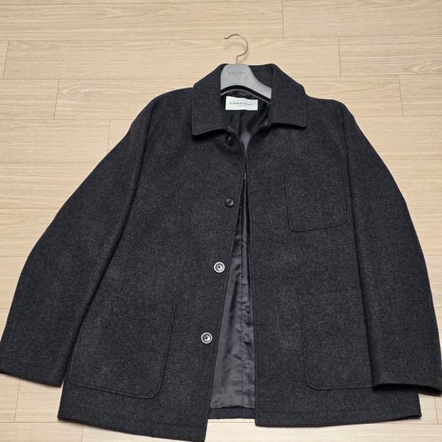 갤럭시 라이프스타일 울 핸드메이드 초어 코트 105