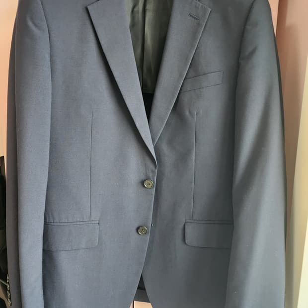 TNGT 티엔지티 울블렌디드 블레이저 103(100~105) 네이비 자켓