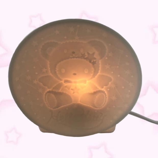 02s 엔젤 테디 헬로키티 도자기 조명