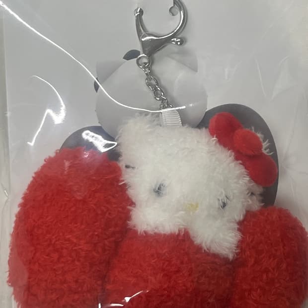 헬로키티 티머니 교통카드 봉제키링