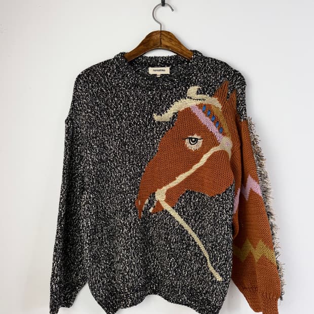 Nanushka 홀스 니트