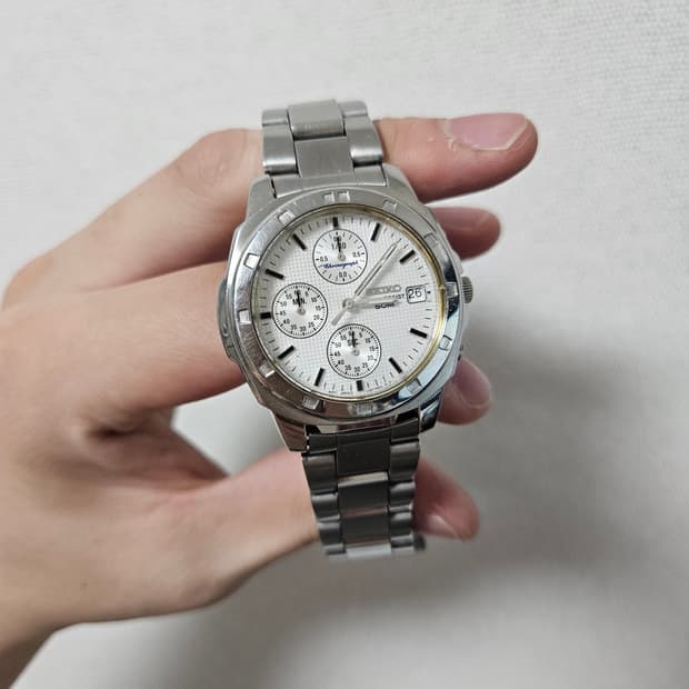 90s Seiko 세이코 빈티지 크로노그래프 쿼츠 시계 Quartz