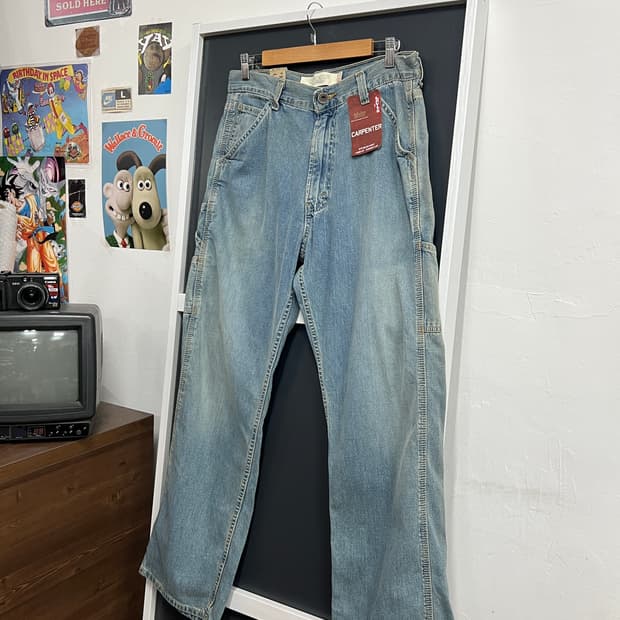 00s Levis 리바이스 카펜터 루즈 스트레이트 데님 팬츠