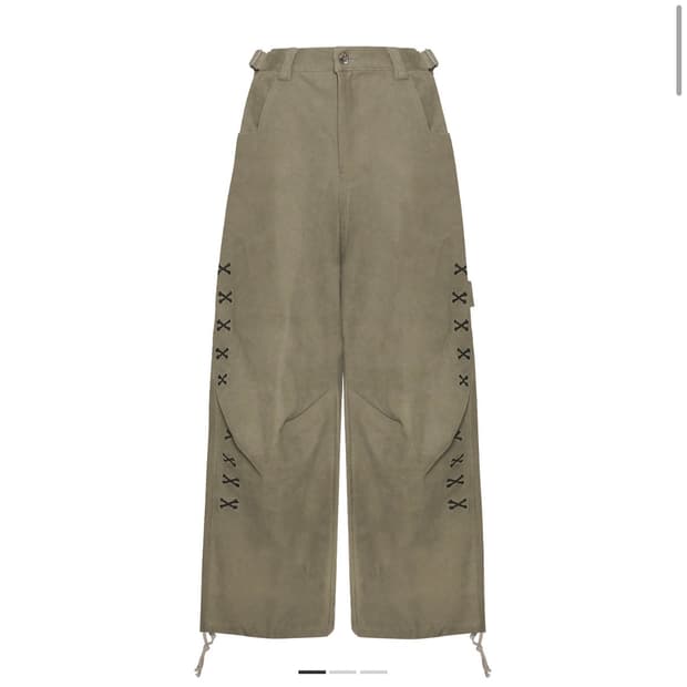 카미엔 X 아오이로 247 워크 팬츠 3 Size