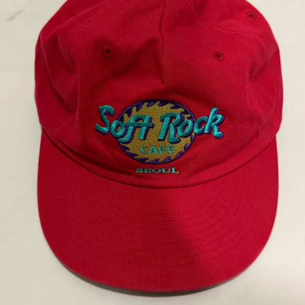 마스컴퍼니 Soft Rock Cafe cap red