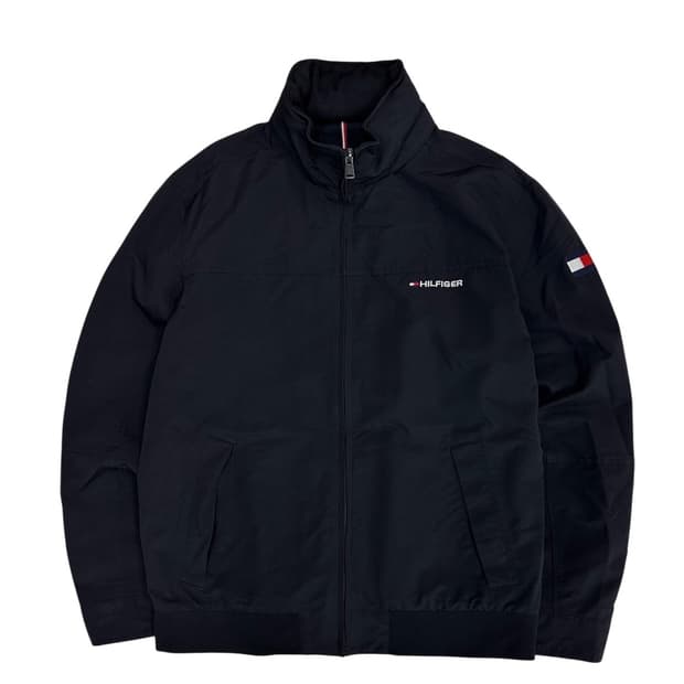 타미힐피거 바람막이 자켓 블랙 (L~XL) 