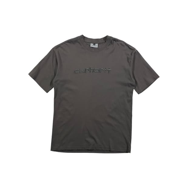 [Carhartt WIP] 칼하트윕 자수로고 반팔티셔츠