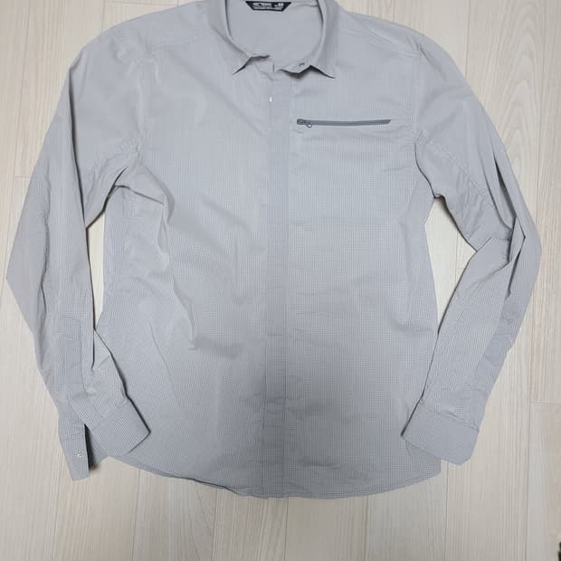 아크테릭스 카슬로 셔츠 LS 남성 M 델로스그레이