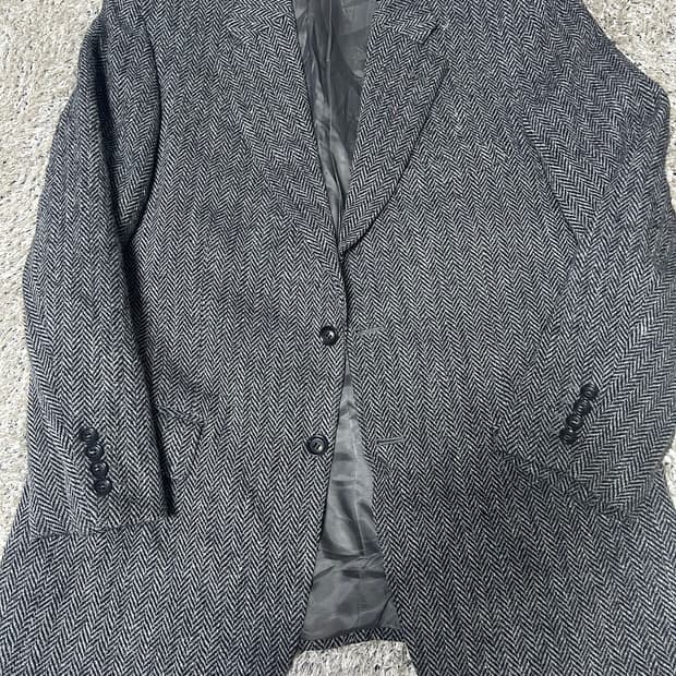 일제 하운드투스 헤링본 블레이저 사이즈 105