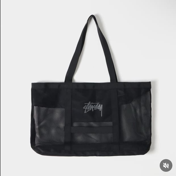 스투시 매쉬 비치 숄더백