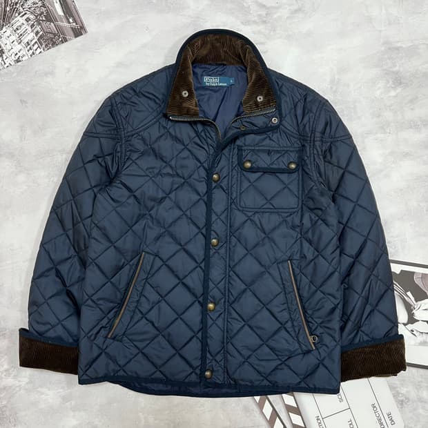 폴로 랄프로렌 네이비 퀼팅 자켓