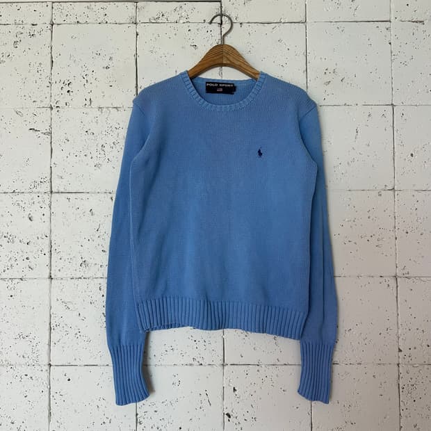 우먼90 폴로 스포츠 니트