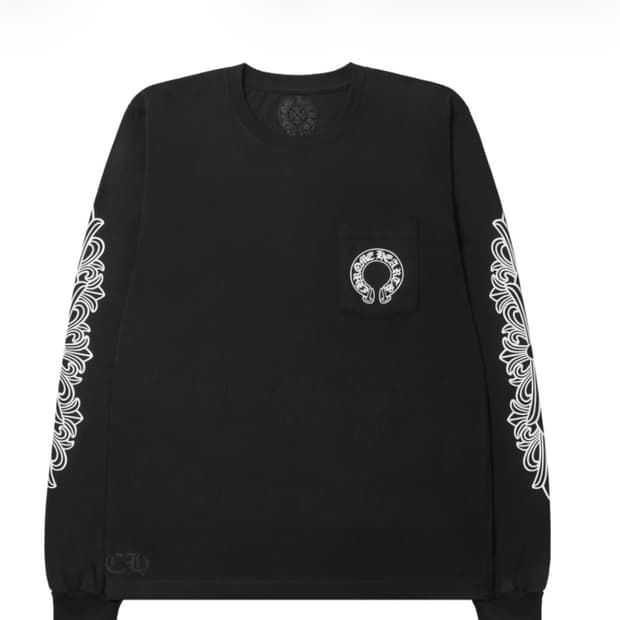 [M]크롬하츠 홀스슈 롱슬리브 새상품