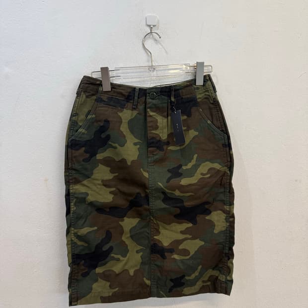Vintage camouflage mini skirt 