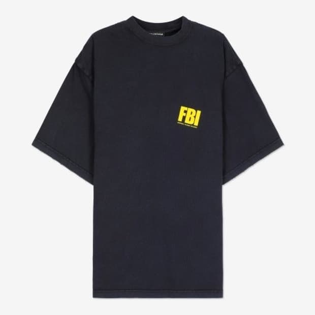 이어 오브 타이거 FBI 리버시블 반소매 티셔츠 - 네이비