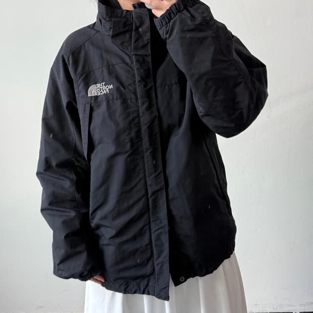 [XL] 노스페이스 블랙 바람막이 자켓