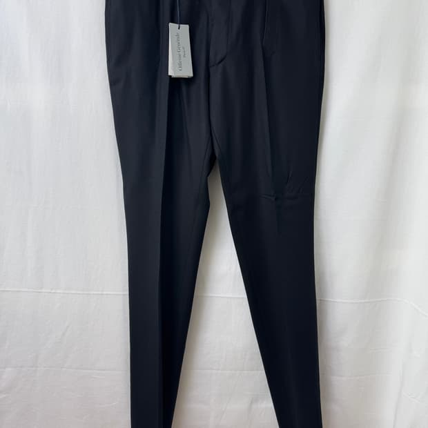 Officine Generale 오피신 제네랄 블랙 벨트 슬랙스 50